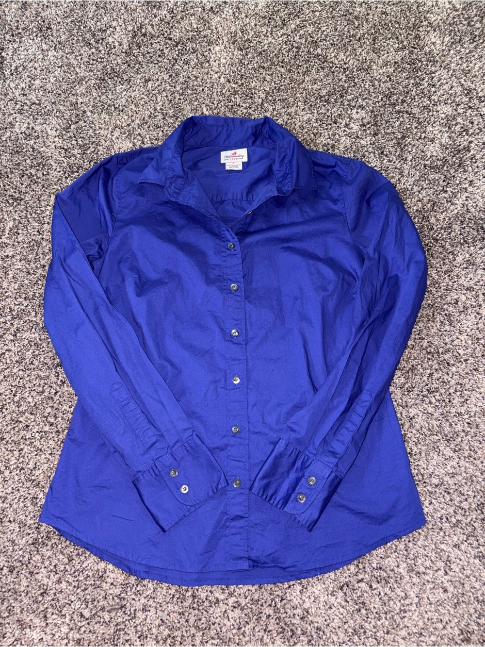 Haberdashery by J. Crew Royal Blue Shirt